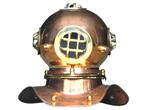 Nautische Koperen-messing duikhelm, Ophalen of Verzenden, Nieuw