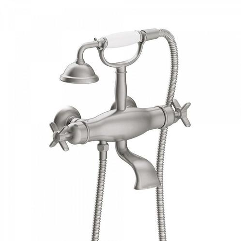 Badkraan Tres Clasic Thermostatisch Incl Handdouche op, Doe-het-zelf en Verbouw, Sanitair, Kraan, Nieuw, Chroom, Ophalen of Verzenden