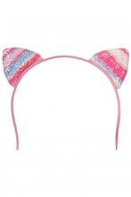 Diadeem Kattenoortjes Glitter Multikleur, Ophalen of Verzenden, Nieuw
