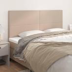 vidaXL Hoofdborden 4 st 100x5x78/88 cm kunstleer, Verzenden, Nieuw, Bruin, Overige materialen