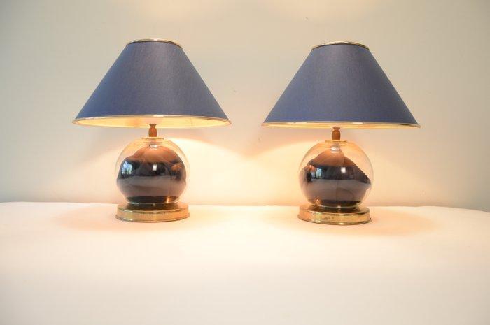 Tafellamp (2) - Set vintage nachtlampjes / tafellampen -, Antiek en Kunst, Curiosa en Brocante