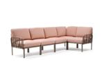 Nardi Komodo Loungeset Glasvezel/Stof - Rosa QuarzoTech, Tuin en Terras, Tuinsets en Loungesets, Ophalen of Verzenden, Nieuw