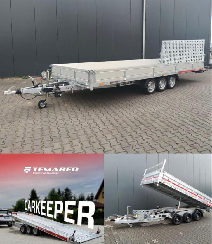Groot aanbod TEMARED aanhangwagens! Snel geleverd!, Auto diversen, Aanhangers en Bagagewagens, Nieuw