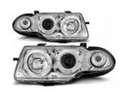Angel Eyes koplampen Chrome geschikt voor Opel Astra F, Auto-onderdelen, Verlichting, Nieuw, Opel, Verzenden