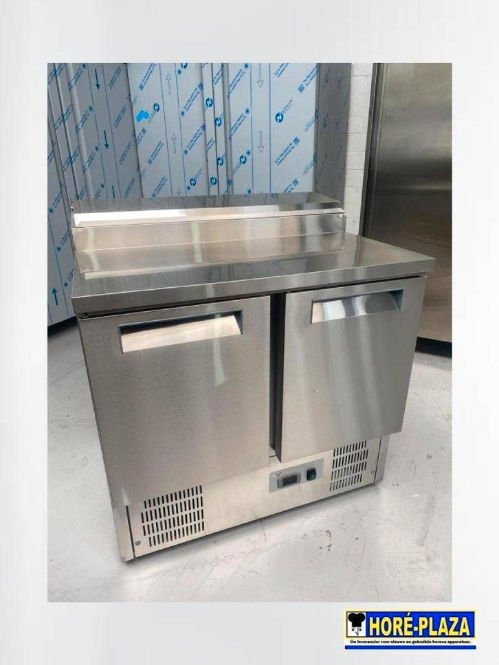 Saladette RVS 2 deuren GN 1/1 Diverso WR-SAS2-P2 (Demo), Zakelijke goederen, Horeca | Keukenapparatuur, Nieuw zonder verpakking