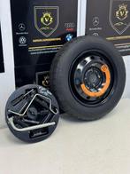 Fiat 500 reservewiel thuiskomer+Krikset en sleutelset 2015, 14 inch, Nieuw, 135 mm, Band(en)