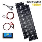 50W 100W 150W 200W Monocrystalline Solar Panel Kit,32 Cells,, Nieuw