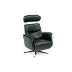 Relaxfauteuil Ijmuiden - relaxfauteuils - Antraciet, Nieuw, Stof