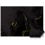 Black Marble Gold Spatscherm, Verzenden, Nieuw