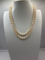 Choker halsketting - 18 karaat Geel goud Parel - Parel, Sieraden, Tassen en Uiterlijk, Antieke sieraden