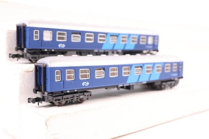 Ibertren N - 237 - Modeltrein personenwagen (2) - Twee, Hobby en Vrije tijd, Modeltreinen | N-Spoor