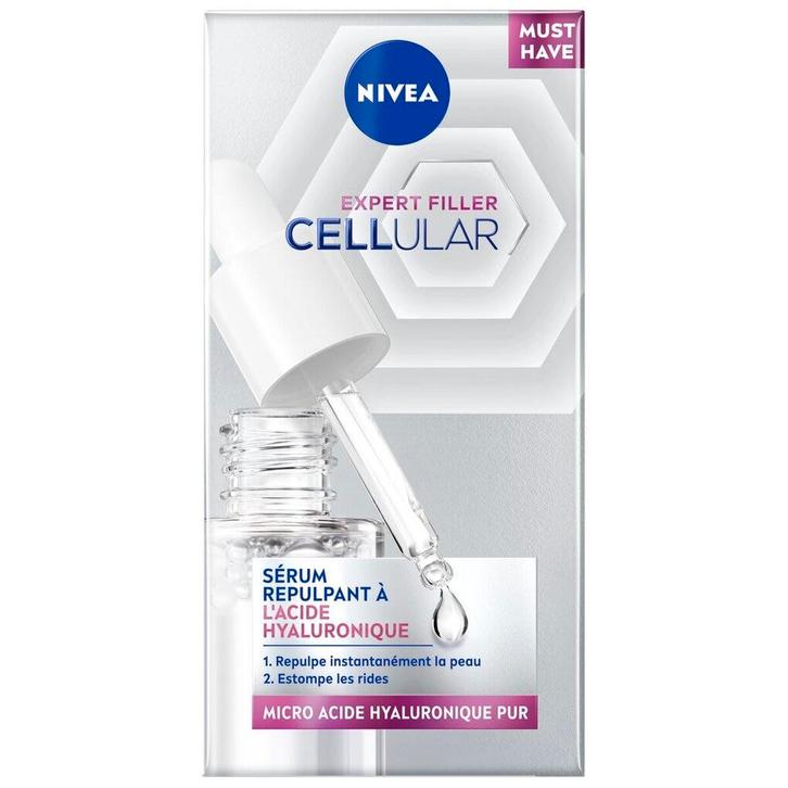 NIVEA Cellular Expert Filler Hyaluron Serum, Sieraden, Tassen en Uiterlijk, Uiterlijk | Gezichtsverzorging, Nieuw, Verzenden