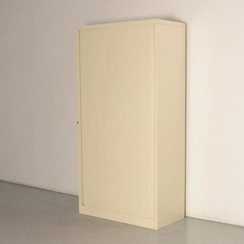Mibra roldeurkast, crème, 195 x 100 cm, incl. 4 legborden, Huis en Inrichting, Kasten | Roldeurkasten en Archiefkasten, Ophalen of Verzenden