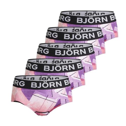 Bjorn Borg Dames Minishort 5 Pack | Maat 34 | Dames, Kleding | Dames, Ondergoed en Lingerie, Verzenden