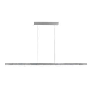 Hanglamp Bloc 170cm Staal kleur Steinhauer, 3297ST, Grijs, Huis en Inrichting, Lampen | Hanglampen