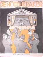 Spotprent over een fascistisch poppenspel (lijst optie), Verzenden