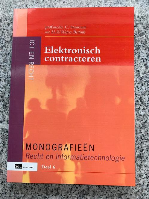 Elektronisch contracteren, Boeken, Politiek en Maatschappij, Juridisch en Recht, Nederland, Gelezen, Verzenden