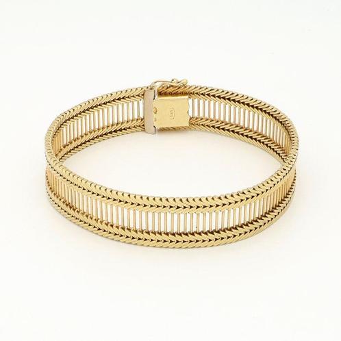Armband - 14 karaat Geel goud, Sieraden, Tassen en Uiterlijk, Armbanden