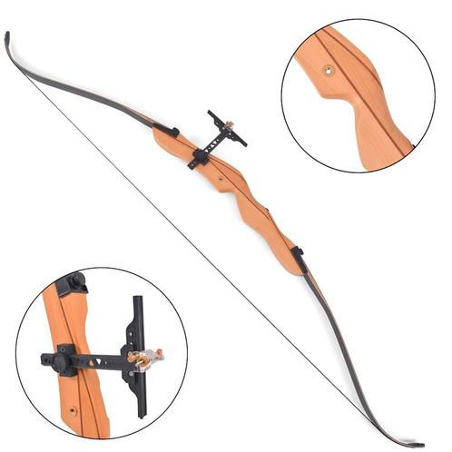 vidaXL Recurveboog voor volwassenen 68 32 lb, Sport en Fitness, Schietsport-accessoires, Nieuw, Verzenden