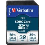 Verbatim SDHC UHS-3 geheugenkaart / 32GB, Nieuw, Ophalen of Verzenden