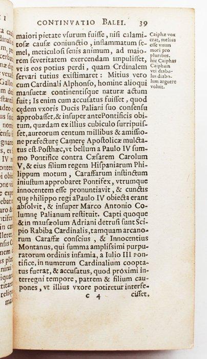 AA.VV. - Pontificum Romanorum - 1615, Antiek en Kunst, Antiek | Boeken en Bijbels