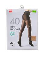 HEMA Light control gloss panty 40 denier poeder, Kleding | Dames, Verzenden, Nieuw