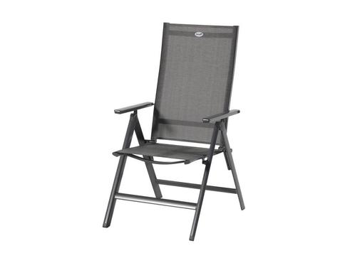 Hartman Aruba verstelbare tuinstoel antraciet SALE |, Tuin en Terras, Tuinsets en Loungesets, Ophalen of Verzenden