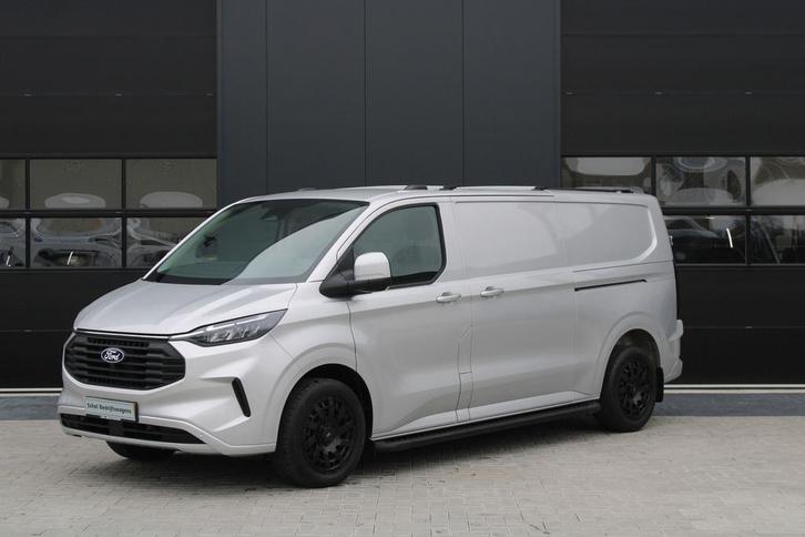 Ford Transit Custom 320 2.0 TDCI L2H1 Limited 170pk - 5 jaar, Auto's, Bestelauto's, Onderhoudsboekje, Lease, Grijs, Automaat, Overige kleuren