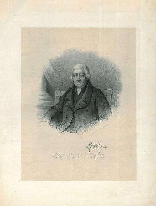 Portrait of Willem Cornelis Ackersdijck, Antiek en Kunst, Kunst | Etsen en Gravures