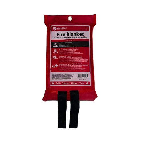 Blusdeken softbag 100x100 cm, Huis en Inrichting, Brandblussers en Brandkasten, Verzenden