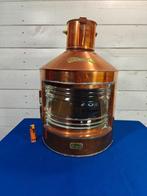 Ships lamp - Koper, Messing