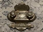 Victoria - Inktpot - Encrier de bureau double – laiton –