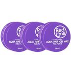 Red One Full Force Aqua Wax Violet 3x150ml, Sieraden, Tassen en Uiterlijk, Uiterlijk | Haarverzorging, Ophalen of Verzenden, Nieuw