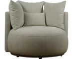 Fauteuil Ravi draaibaar - Loveseat - Beige, Ophalen of Verzenden, Nieuw
