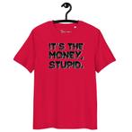 Bitcoin t-shirt - Stupid -100% Biologisch Katoen, Nieuw, Store of Value, Verzenden, Rood