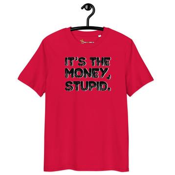 Bitcoin t-shirt - Stupid -100% Biologisch Katoen