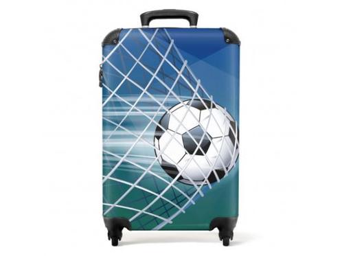 Veiling - Koffer handbagage voetbal goal, Sieraden, Tassen en Uiterlijk, Koffers