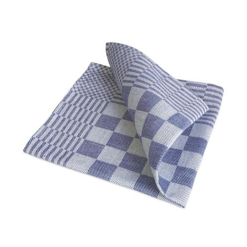 Servetten Blauw en Wit Geblokt 40x40cm 100% Katoen - Treb WS, Huis en Inrichting, Keuken | Textiel, Tafelkleed of Tafelzeil, Overige kleuren