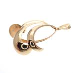 Gouden fantasie hanger (gouden hanger, 14 karaat), Ophalen of Verzenden, Gebruikt, Goud, Overige merken