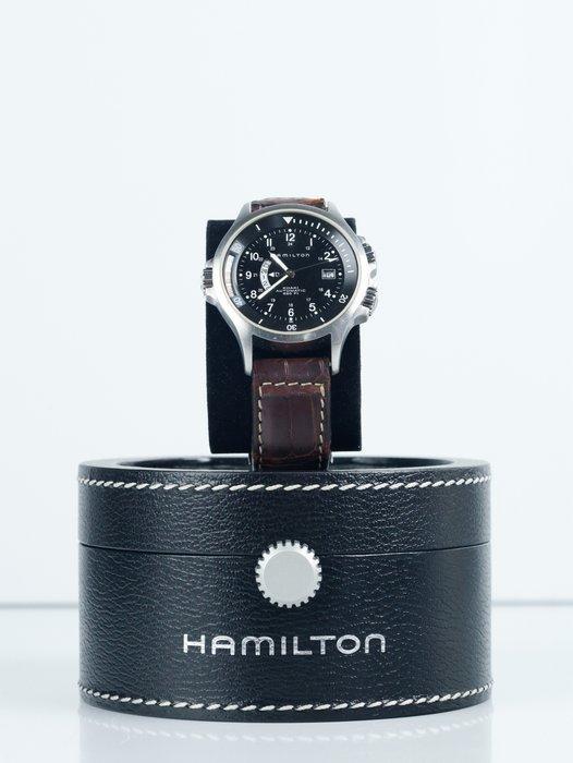 Hamilton - Khaky Navy GMT - H77615533 - Heren - 2004, Sieraden, Tassen en Uiterlijk, Horloges | Heren