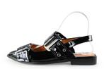 Steve Madden slingbacks in maat 38 Zwart | 25% korting, Verzenden, Zwart, Steve Madden, Zo goed als nieuw