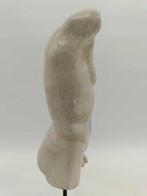 sculptuur, Torso maschile - 3,3 kg - 40 cm - marmerstof