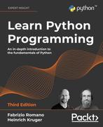 9781801815093 Learn Python Programming Fabrizio Romano, Boeken, Schoolboeken, Verzenden, Nieuw, Fabrizio Romano