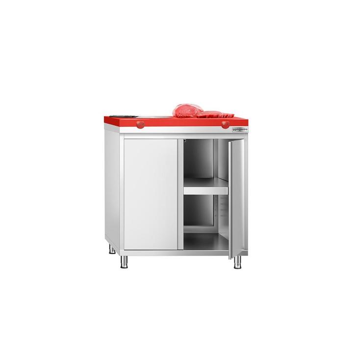 GGM Gastro | RVS werkkast PREMIUM - 800x700mm - |, Zakelijke goederen, Horeca | Meubilair en Inrichting, Meubilair, Verzenden