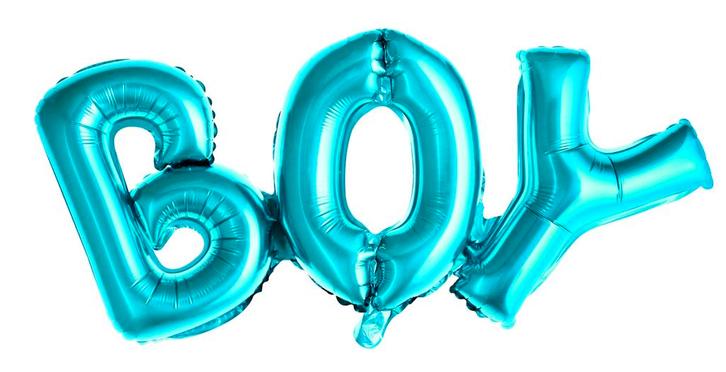 Jep-Party Boy Blauw 67 cm Folieballon FB8M-001, Kinderen en Baby's, Kraamcadeaus en Geboorteborden, Nieuw, Verzenden