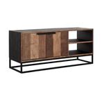 *WOONWINKEL* DTP Home Cosmo Tv-meubel Zwart Teak Klein, Nieuw, Verzenden