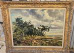 Joseph Grimau (1859-1938) - Paisaje con ovejas, Antiek en Kunst, Kunst | Schilderijen | Klassiek