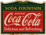 Coca Cola retro sign - nostalgisch wandbord, Verzamelen, Retro, Ophalen of Verzenden, Huis en Inrichting
