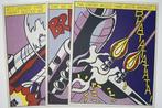 Roy Lichtenstein - As I opened Fire... Triptych, Antiek en Kunst, Verzenden