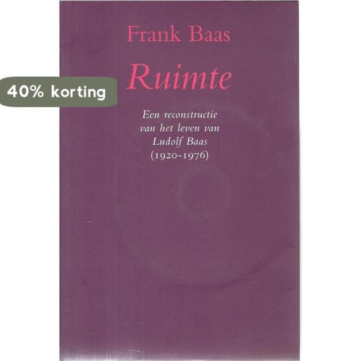 Ruimte 9789090151502 F. Baas, Boeken, Geschiedenis | Wereld, Gelezen, Verzenden